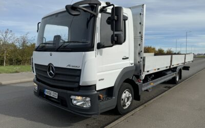 (2016) 66 MERCEDES ATEGO 816 DROPSIDE EURO 6 – HX66 OZO