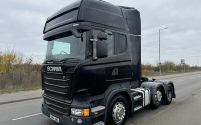 (2014) SCANIA R410 6X2 TRACTOR UNIT EURO 6 – KU64 DXZ