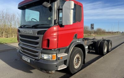 (2013) SCANIA P280 6×4 CHASSIS CAB EURO 5 – WP63 OKC