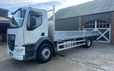 (2019) 68 DAF LF260 DROPSIDE SCAFFOLD SPEC EURO 6 – DN68 UUA