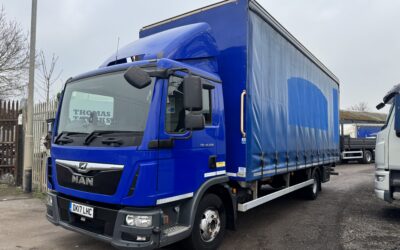 (2017) 17 MAN TGL 12.220 CURTAINSIDER EURO 6 – DK17 LHC