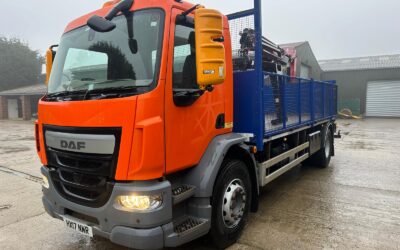 (2017) 17 DAF LF230 DROPSIDE CRANE EURO 6 – HX17 NWR