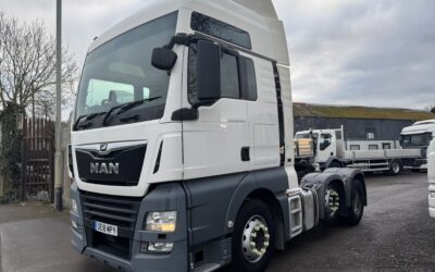 (2018) 18 MAN TGX 26.500 6×2 TRACTOR UNIT EURO 6 – DE18 MPY