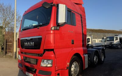 (2013) 63 MAN TGX26.480 6X2 TRACTOR UNIT EURO 5 – EK63 XSP