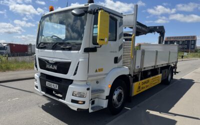 (2015) 65 MAN TGM 18.250 DROPSIDE CRANE EURO 6 – DG65 YLV